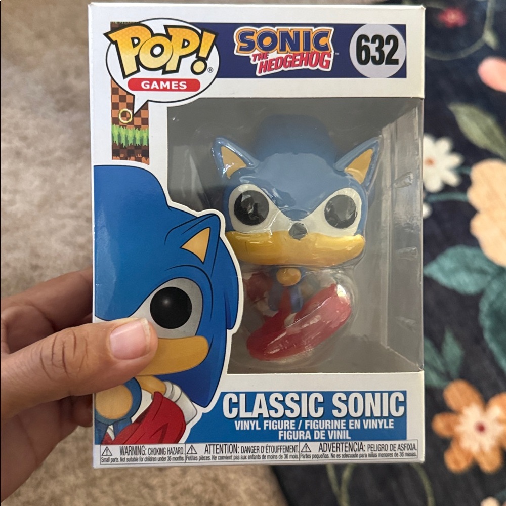 Sonic the Hedgehog Classic Sonic 30th‎ Anniversary Funko Pop